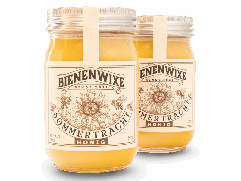 Bienenwixe sortenreiner Sommertrachthonig